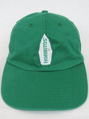 Hornitos Cap Tequila Green 100% Cotton Adjustable Baseball Embroidered Logo